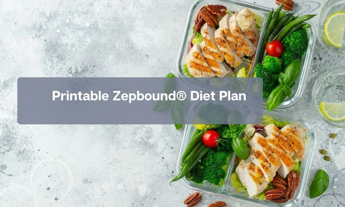 The Zepbound Diet Plan: What to Eat and How to Eat It