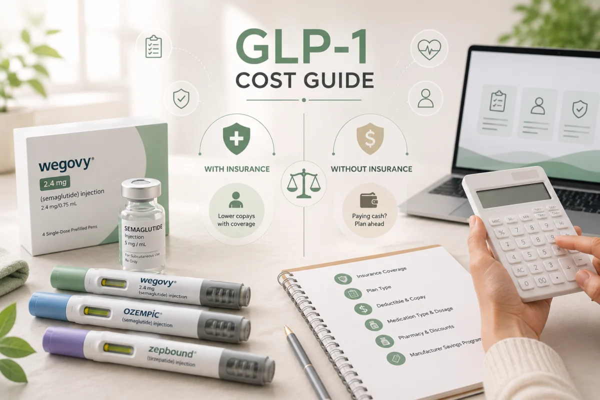 GLP-1 Cost Guide: What You'll Actually Pay With and Without Insurance
