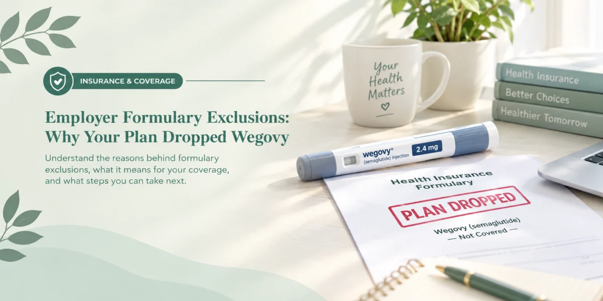 Employer Formulary Exclusions: Why Your Plan Dropped Wegovy