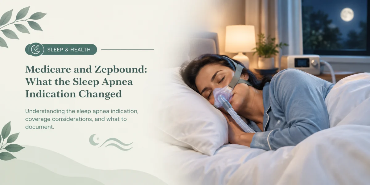Medicare and Zepbound: What the Sleep Apnea Indication Changed
