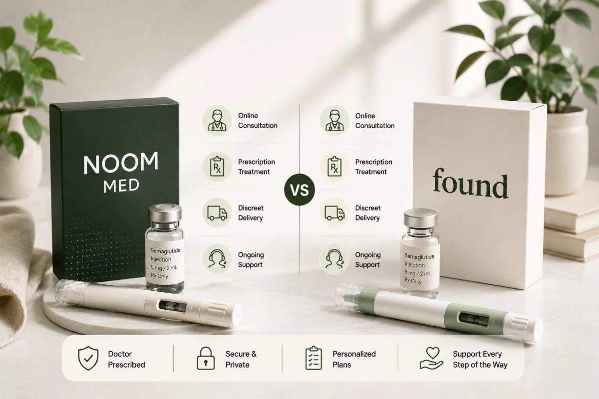 Noom Med vs Found: Full Comparison