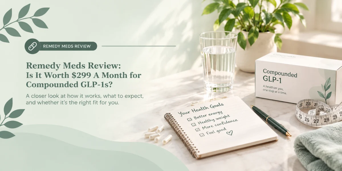 Remedy Meds Review: Is It Worth $299 A Month for Compounded GLP-1s?