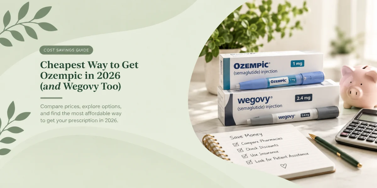 Cheapest Way to Get Ozempic in 2026 (and Wegovy Too)