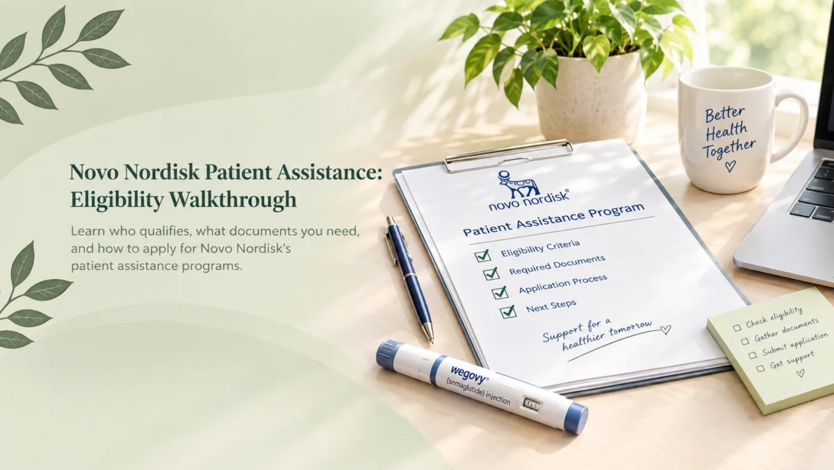 Novo Nordisk Patient Assistance: Eligibility Walkthrough