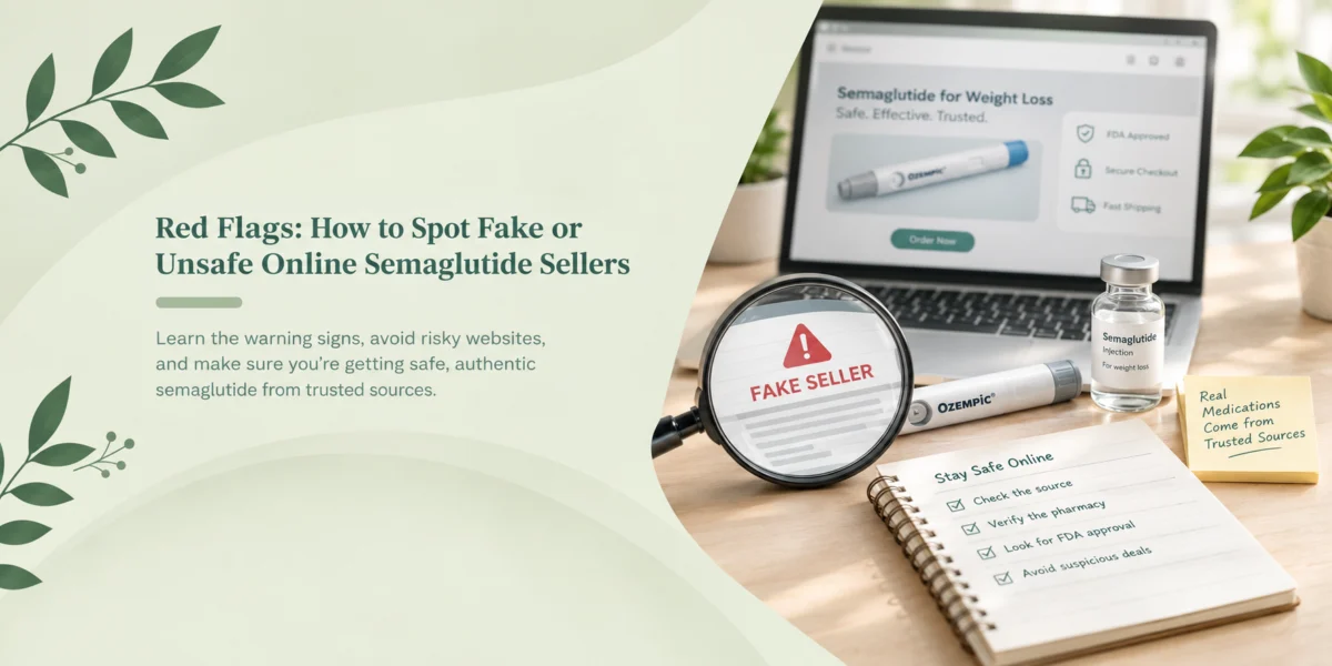 Red Flags: How to Spot Fake or Unsafe Online Semaglutide Sellers