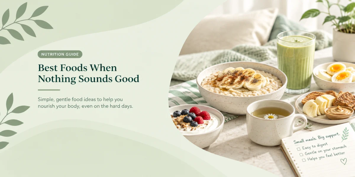 Best Foods When Nothing Sounds Good