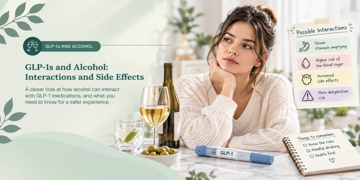 GLP-1s and Alcohol: Interactions and Side Effects