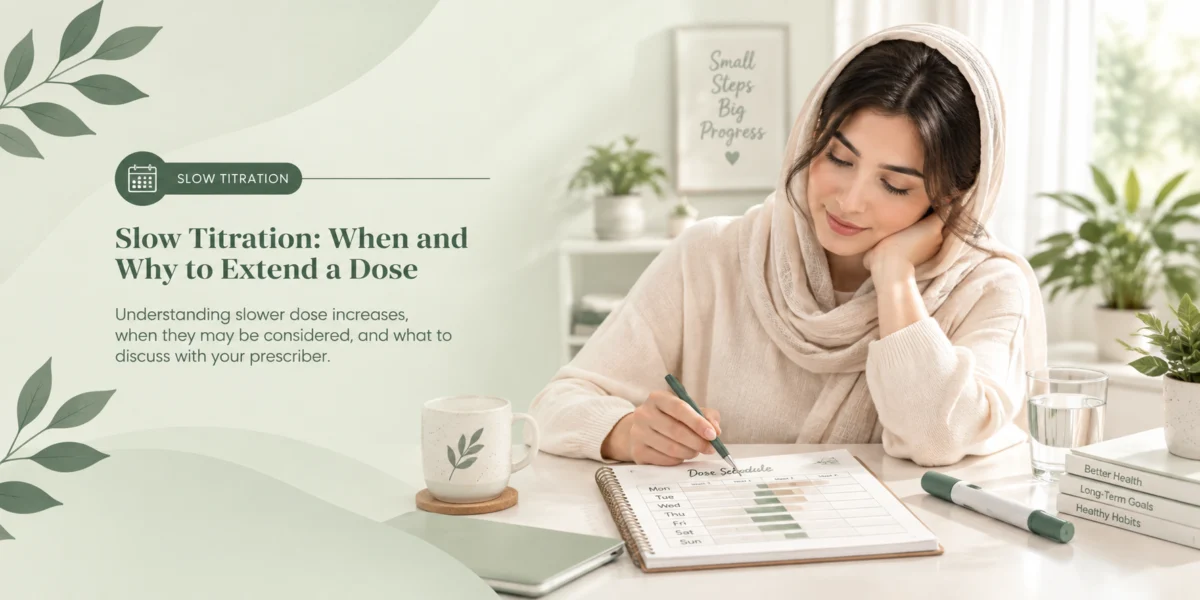 Slow Titration: When and Why to Extend a Dose