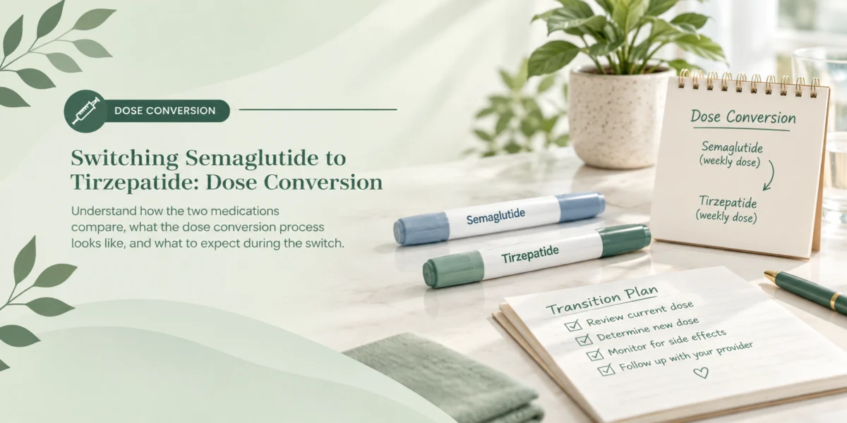 Switching Semaglutide to Tirzepatide: Dose Conversion