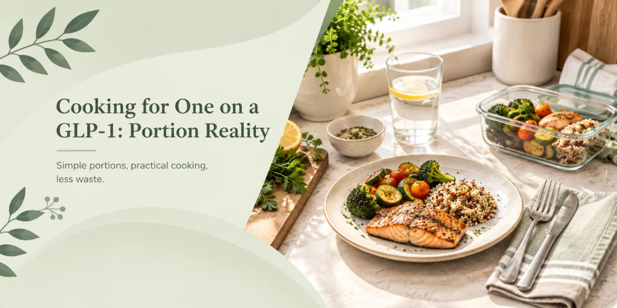 Cooking for One on a GLP-1: Portion Reality
