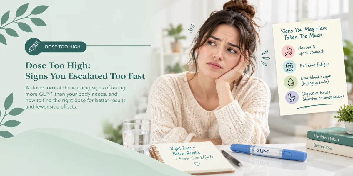 Dose Too High: Signs You Escalated Too Fast