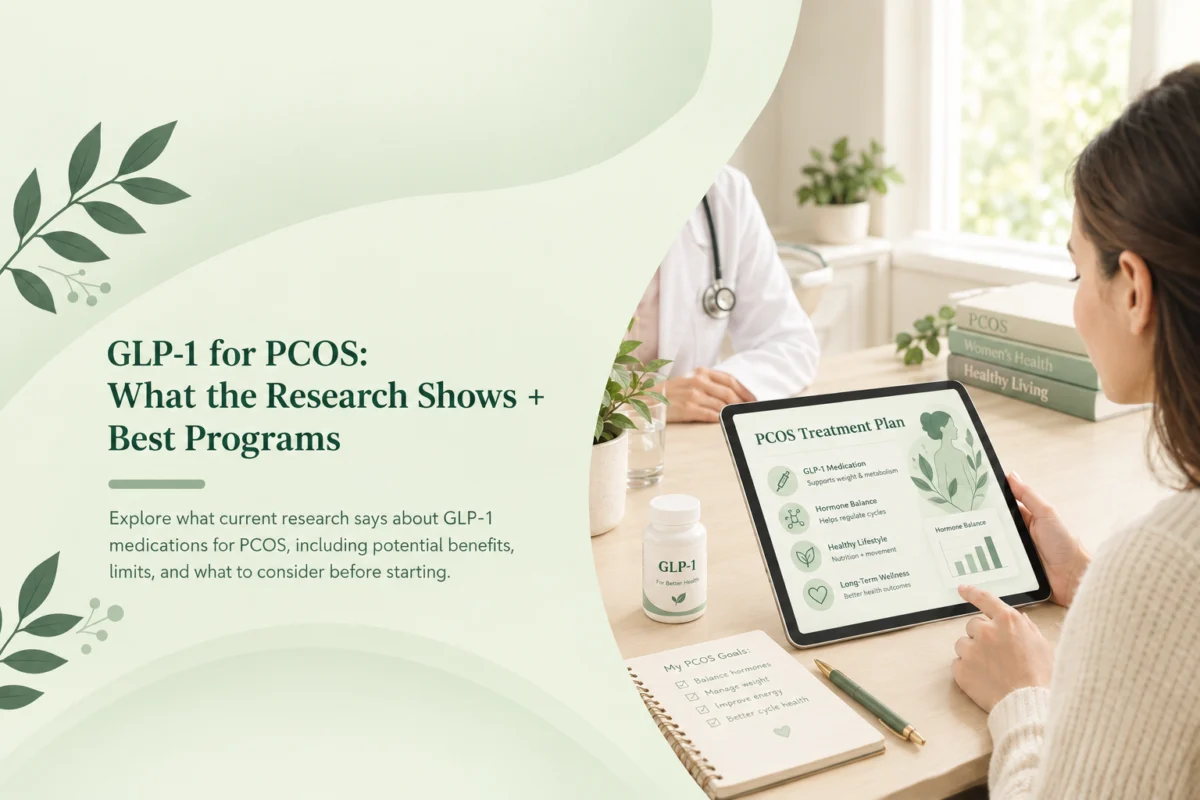 GLP-1 for PCOS: What the Research Shows + Best Programs