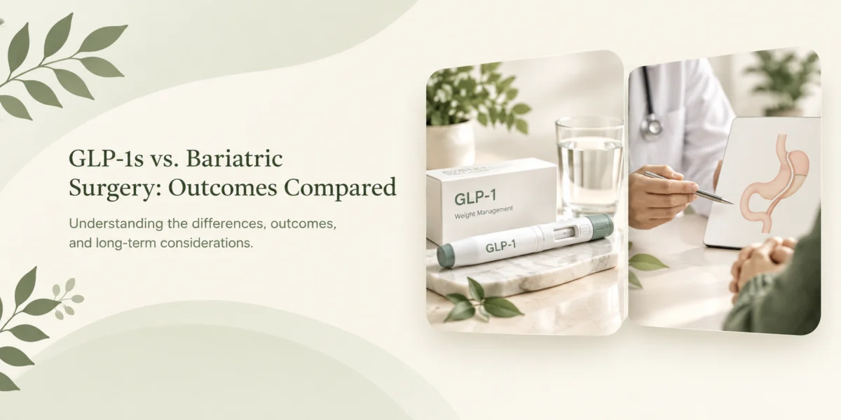 GLP-1s vs. Bariatric Surgery: Outcomes Compared