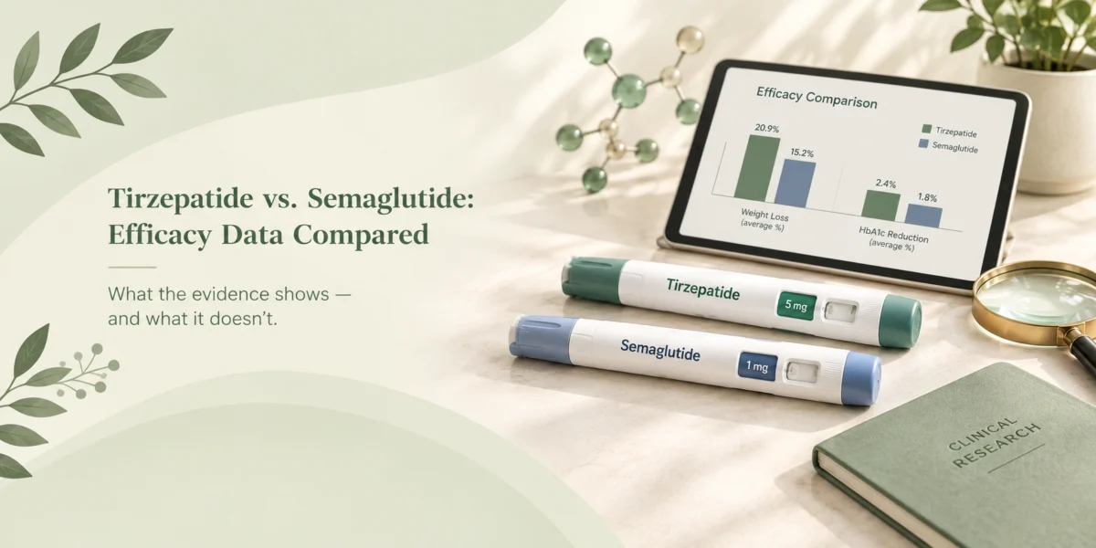 Tirzepatide vs. Semaglutide: Efficacy Data Compared