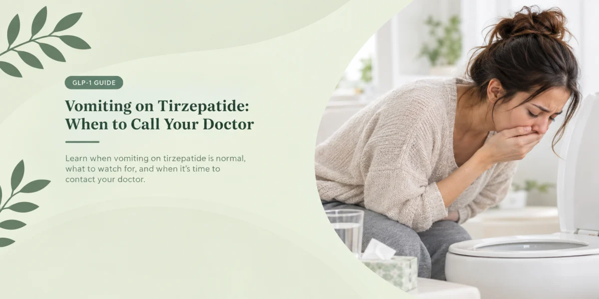 Vomiting on Tirzepatide: When to Call Your Doctor