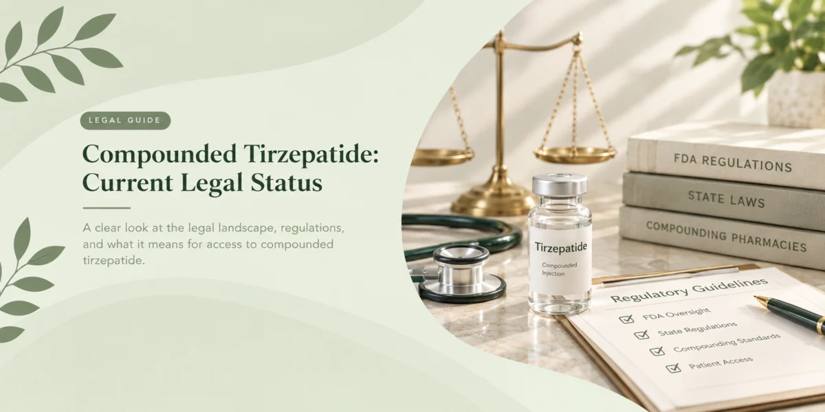 Compounded Tirzepatide Current Legal Status