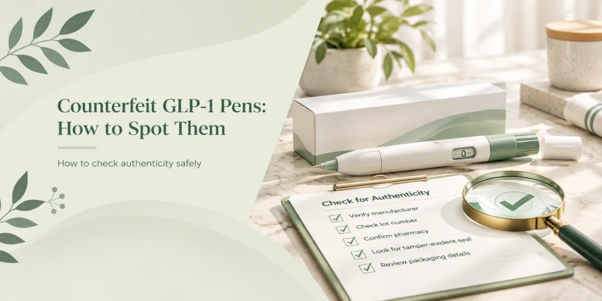 Counterfeit GLP 1 Pens How to Spot Them