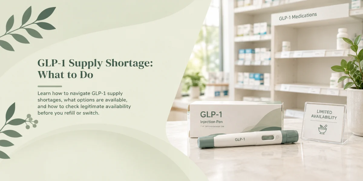 GLP 1 Supply Shortage What to Do 1