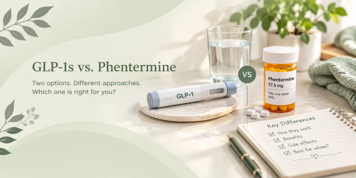 GLP-1s vs. Phentermine
