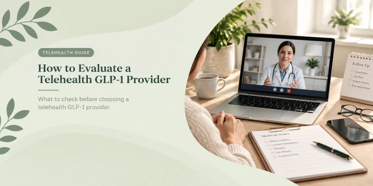 How to Evaluate a Telehealth GLP 1 Provider 2