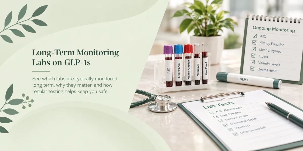 Long Term Monitoring Labs on GLP 1s
