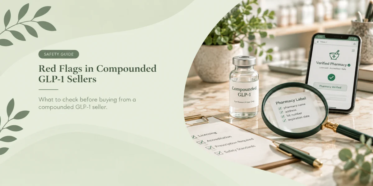 Red Flags in Compounded GLP 1 Sellers
