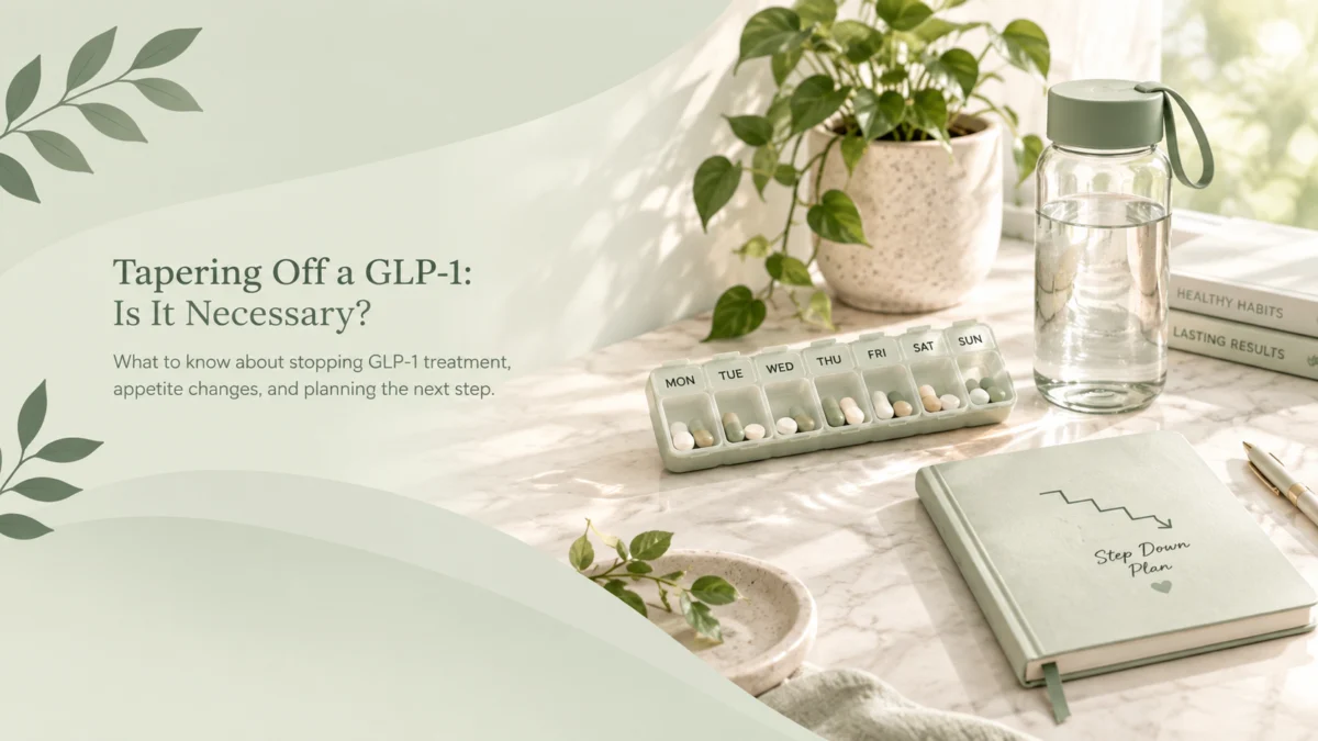 Tapering Off a GLP 1 Is It Necessary